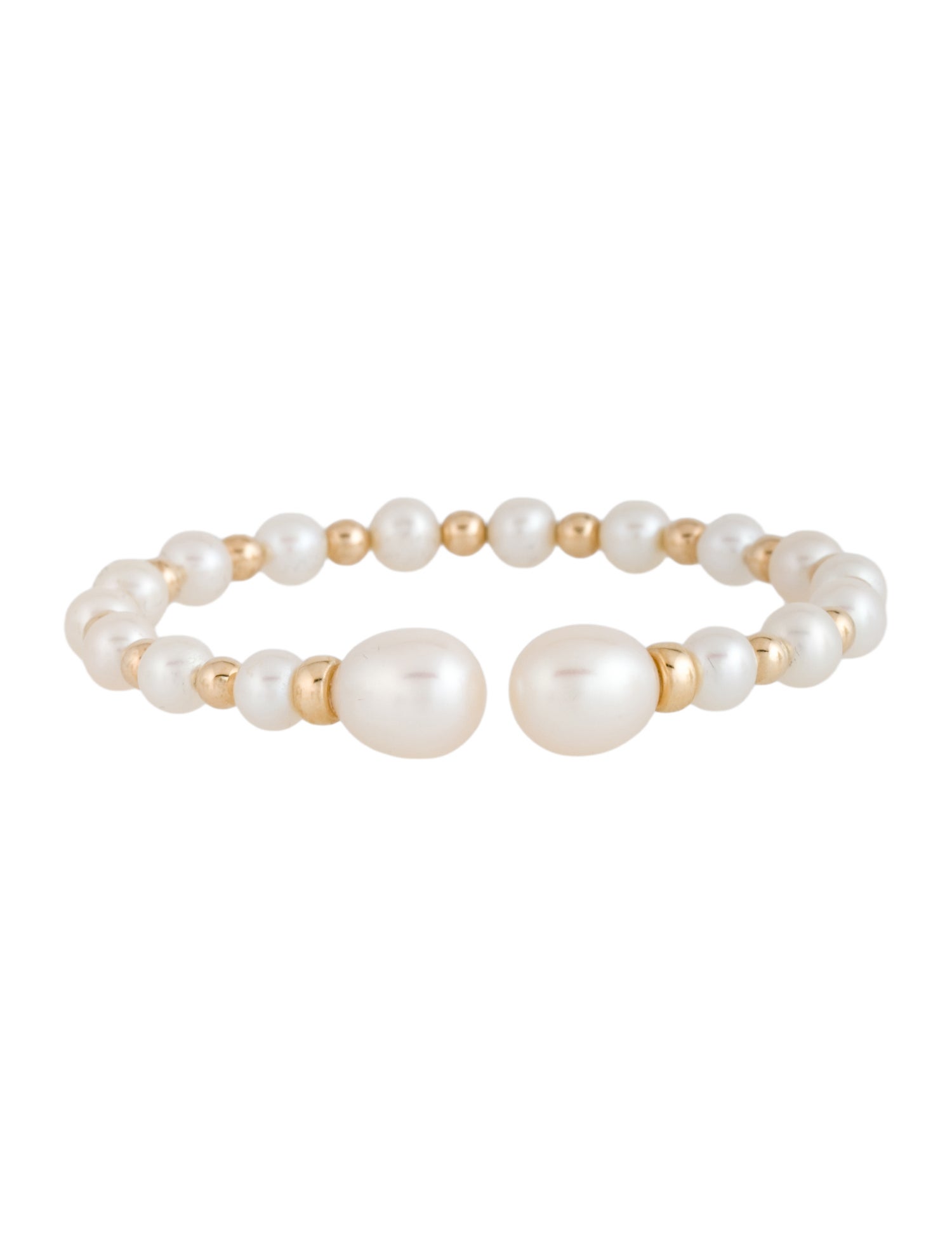 Anissa Kermiche 14K Pearl Impromptu Bracelet