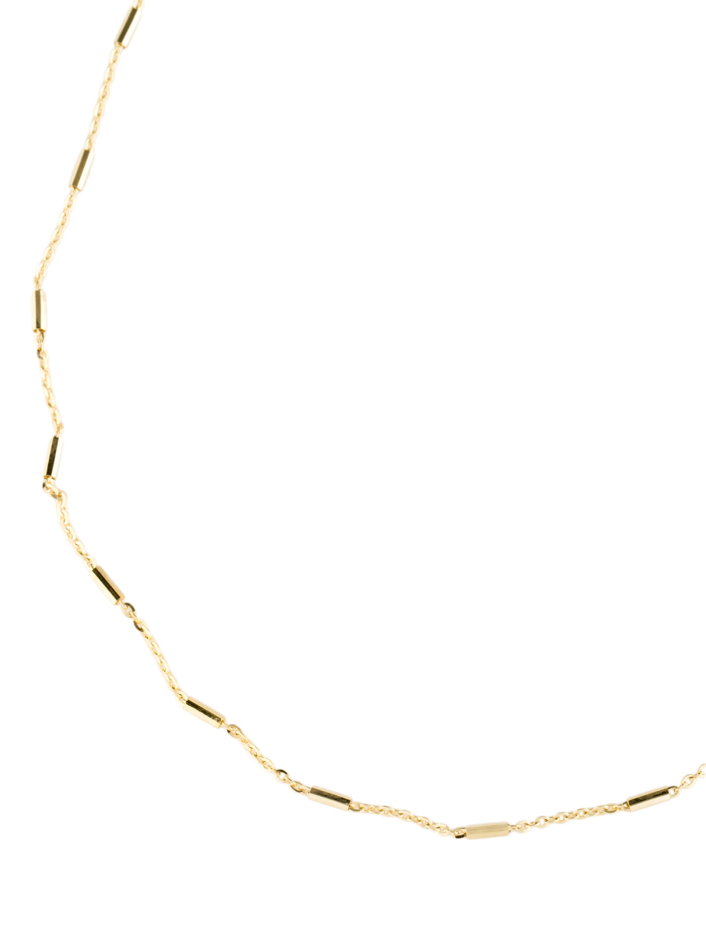 Anklet 14K Tube Station Anklet