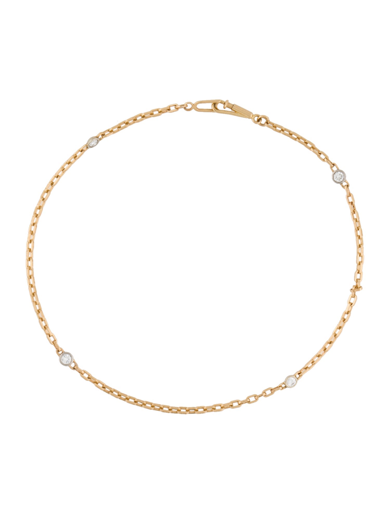 Anklet 14K Diamond Anklet