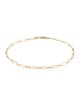Anklet 14K Paperclip Link Chain Anklet
