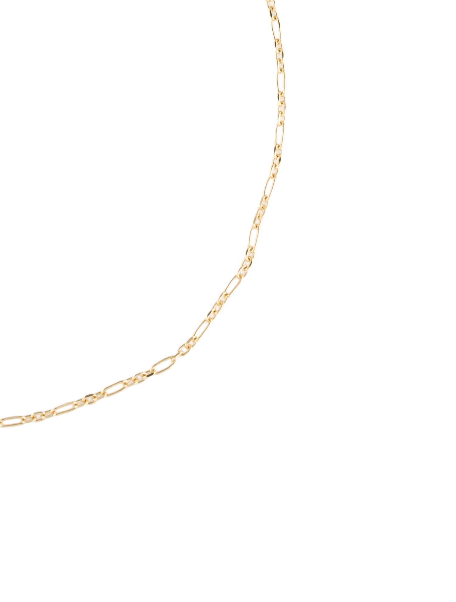 Anklet 14K Figaro Link Chain