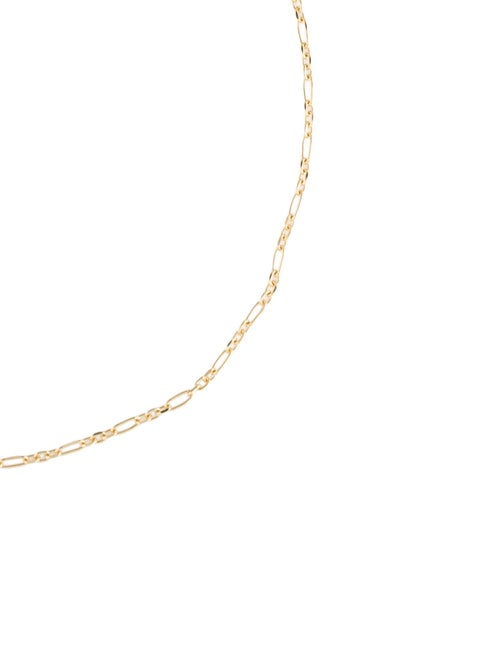 Anklet 14K Figaro Link Chain