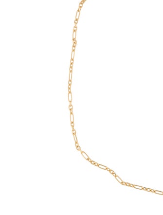 Anklet 14K Figaro Link Chain