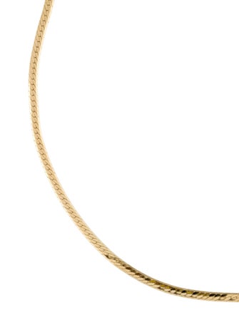Anklet 14K Herringbone Link