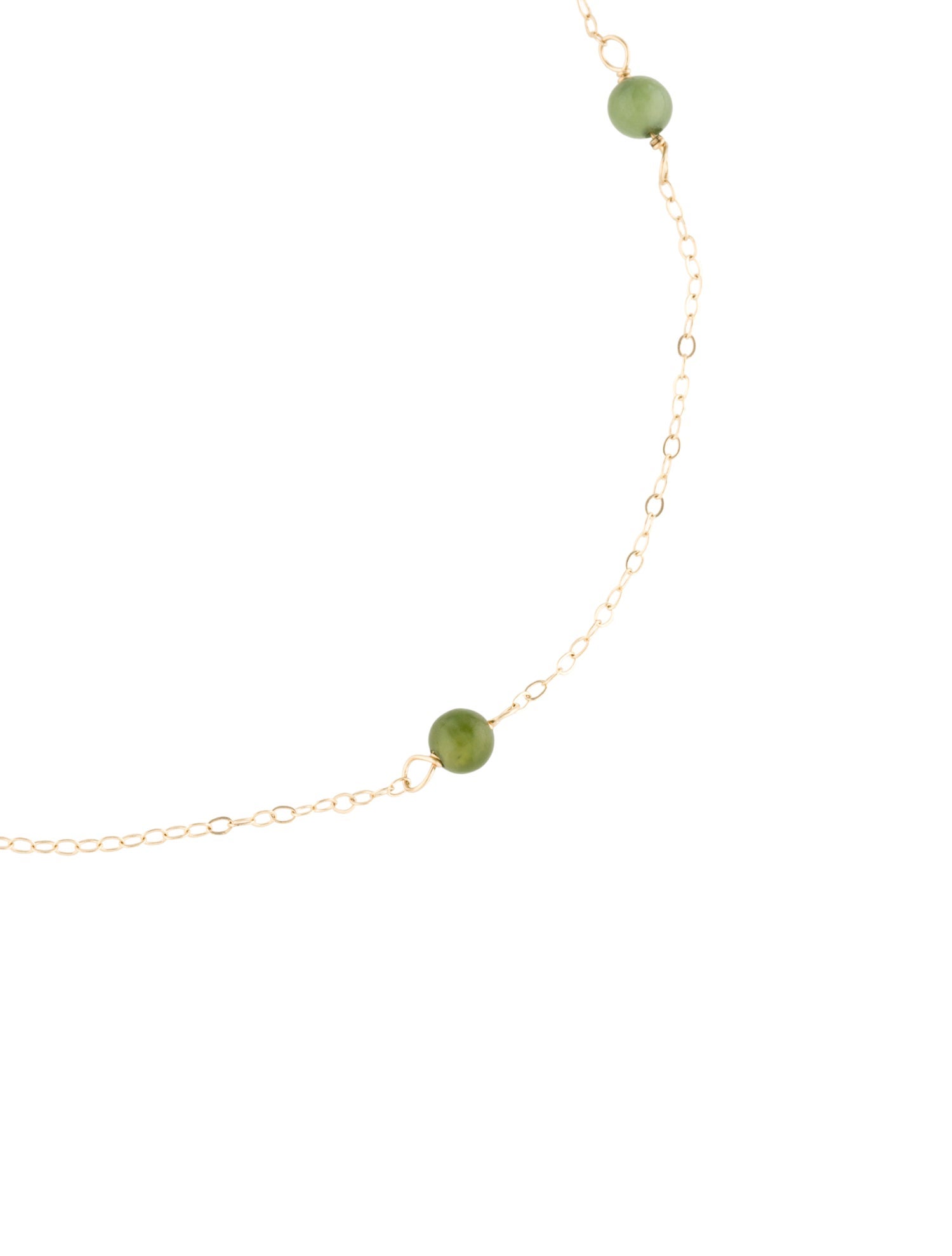 Anklet 13K Jadeite Station