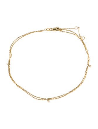 Anklet 14K Diamond Anklet Bracelet