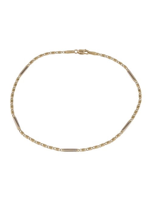 Anklet 14K Textured Chain Anklet