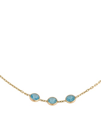 Anklet 14K Garnet, Topaz, & Amethyst Anklet