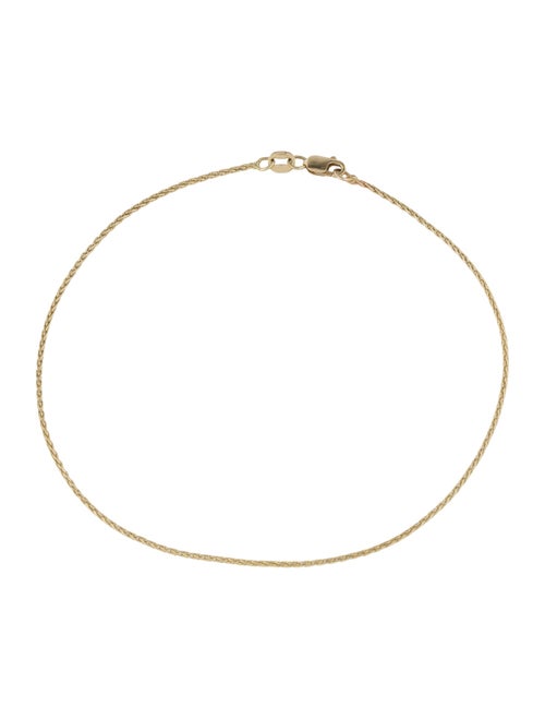 Anklet 14K Wheat Chain Anklet