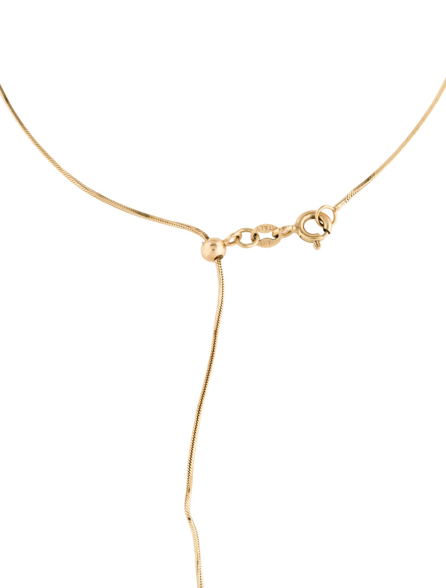 Anklet 14K Heart Charm Link