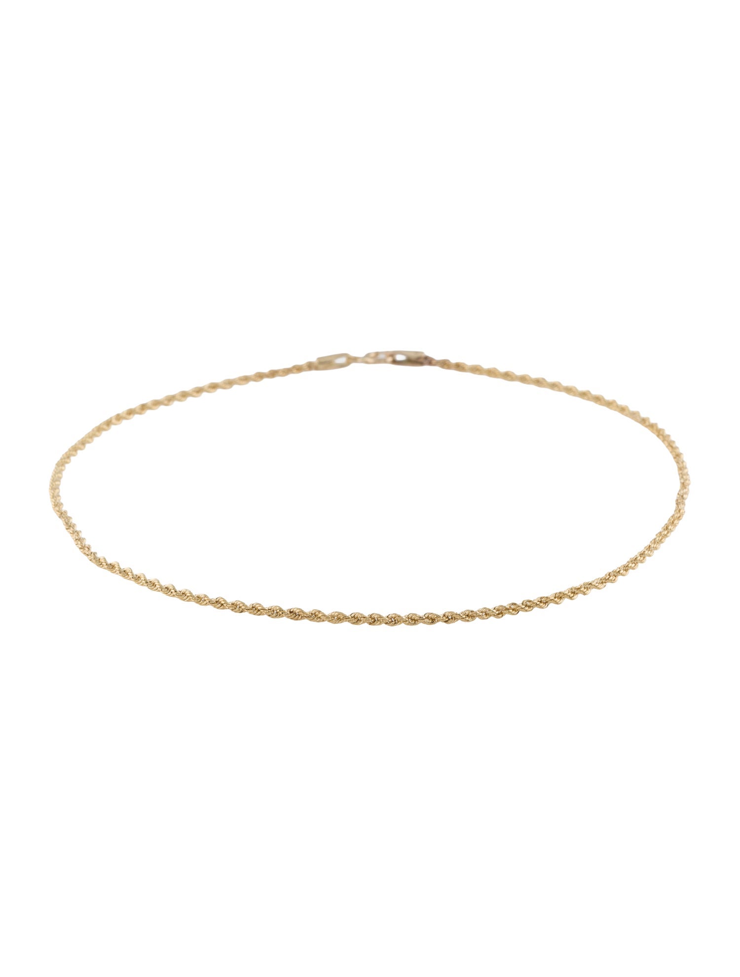Anklet 14K Rope Chain Anklet