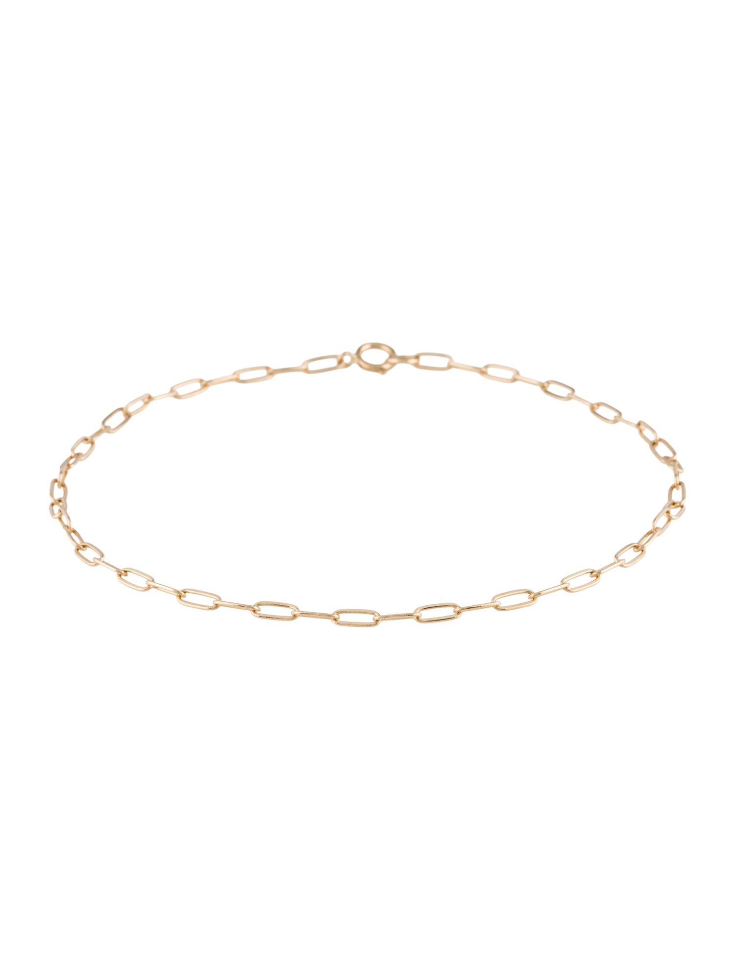 Anklet 14K Chain Link