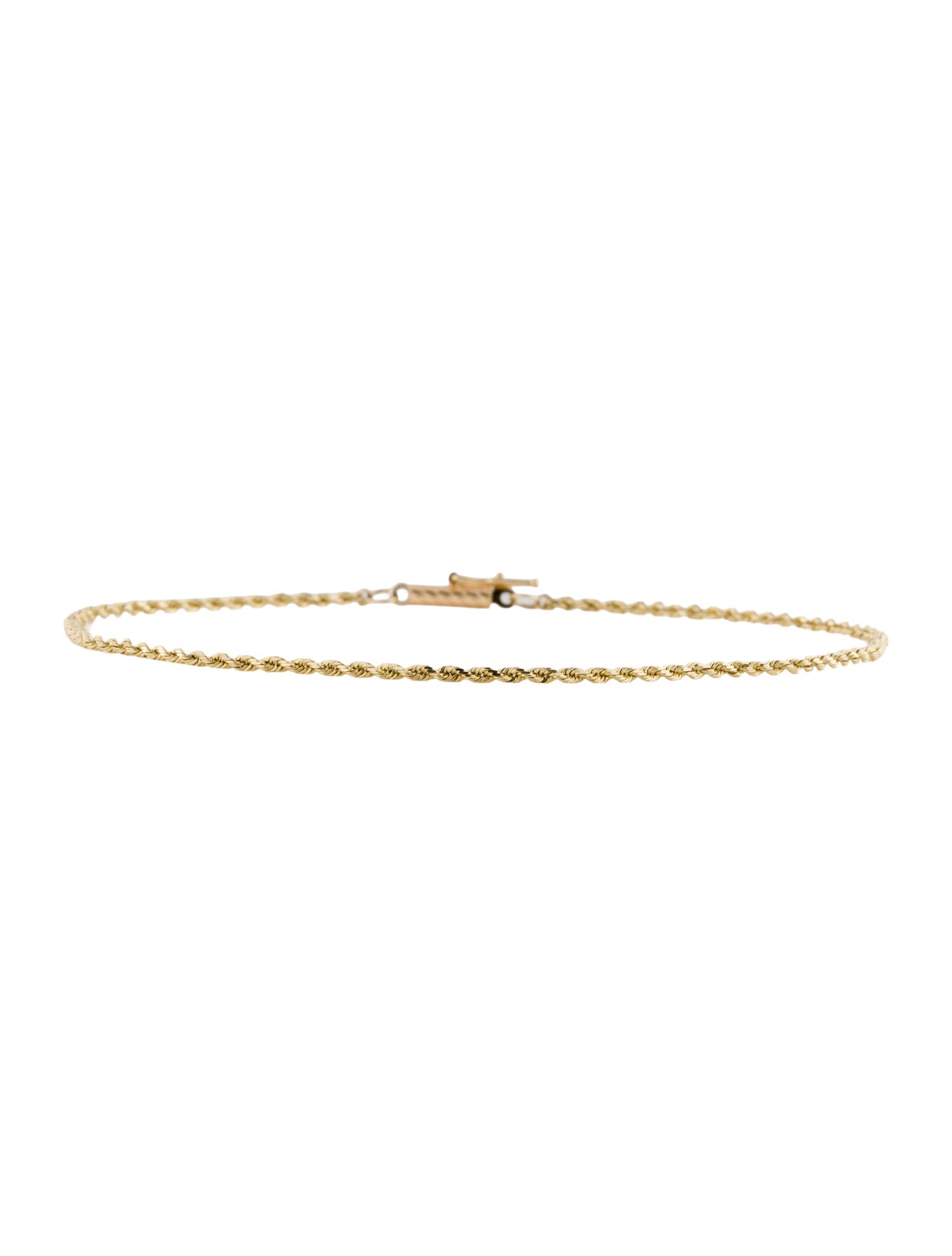 Anklet 14K Rope Chain