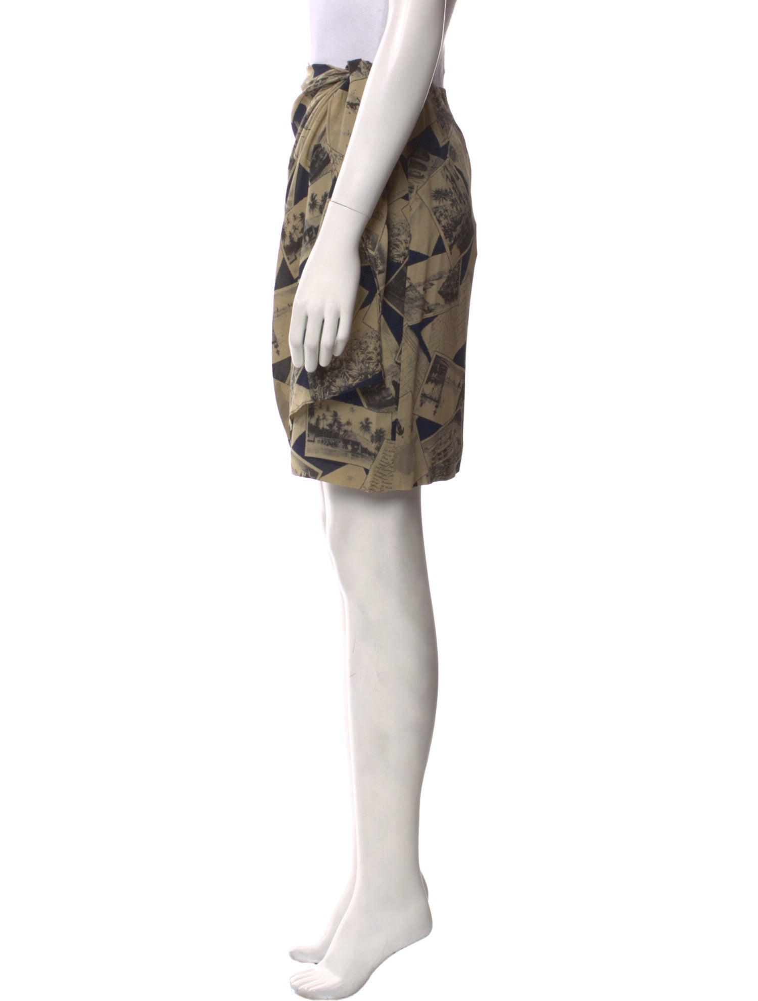 Anne Klein Silk Knee-Length Skirt w/ Tags