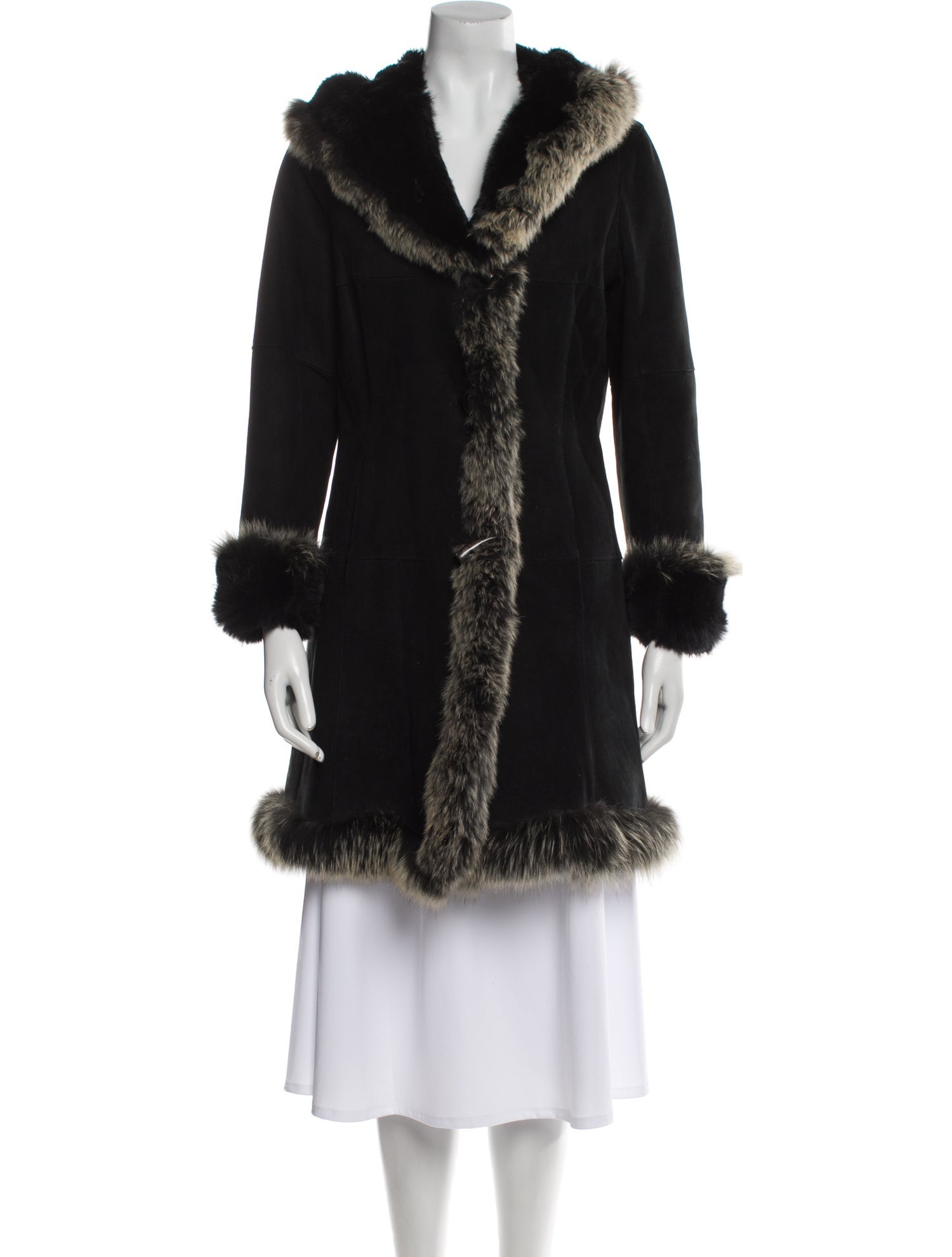 Anne Klein Fur Fur Coat
