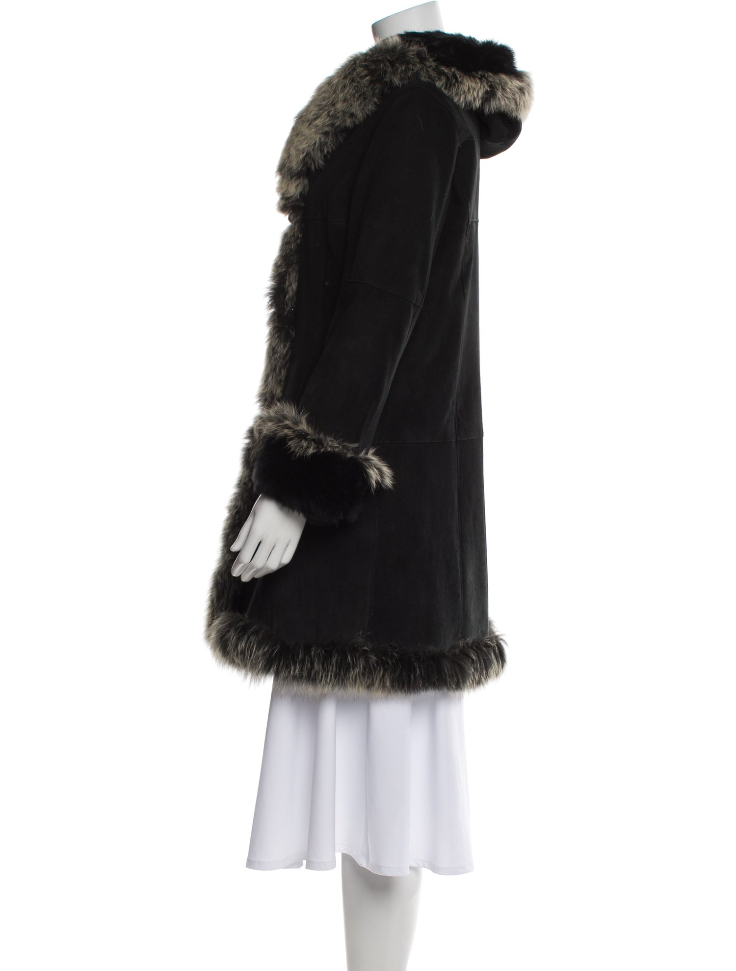 Anne Klein Fur Fur Coat