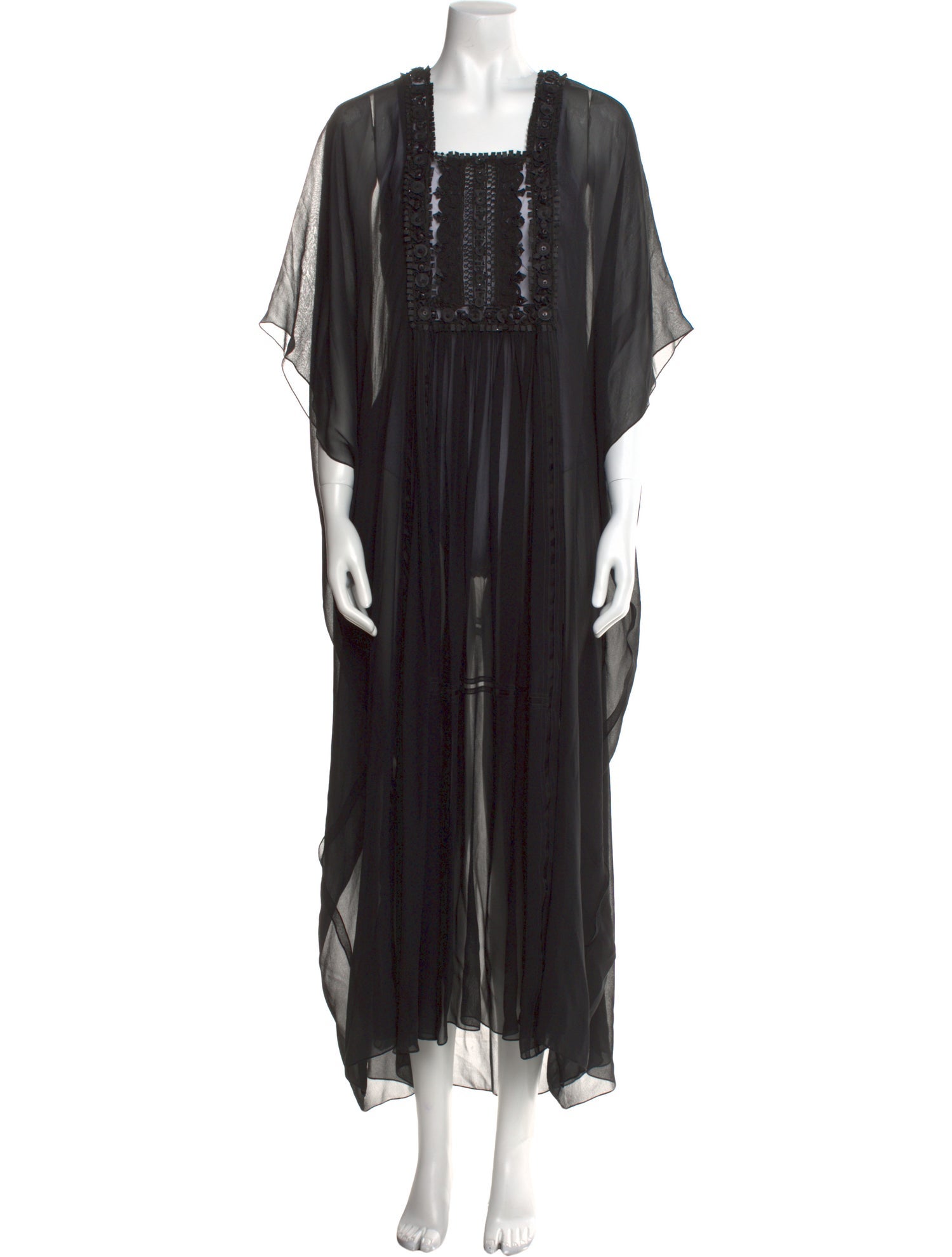 Ankasa Square Neckline Midi Length Dress