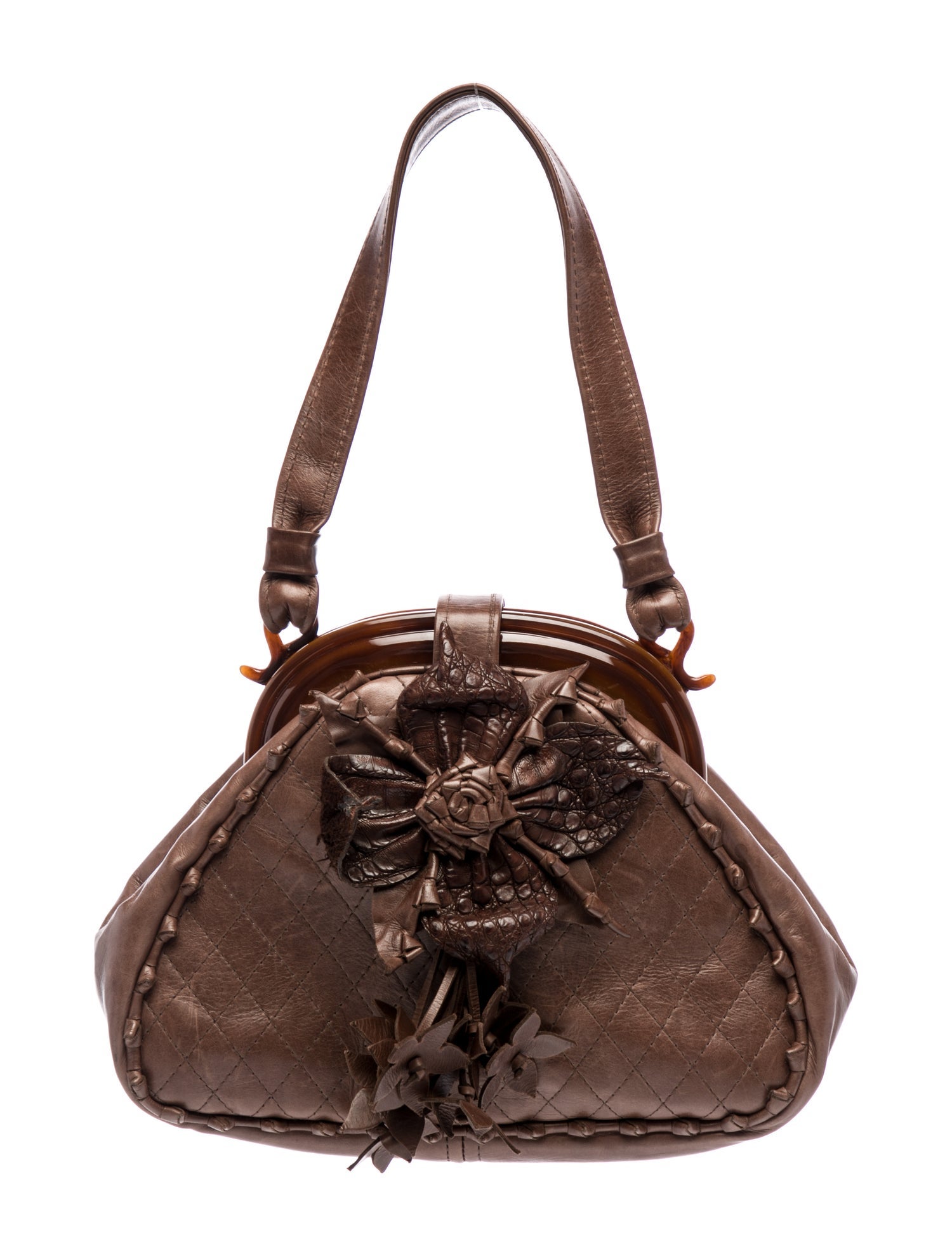 Anthony Luciano Leather Shoulder Bag