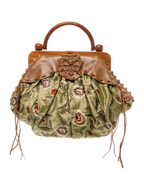 Anthony Luciano Leather Top Handle Bag