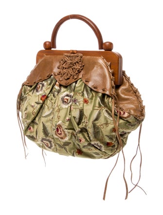 Anthony Luciano Leather Top Handle Bag