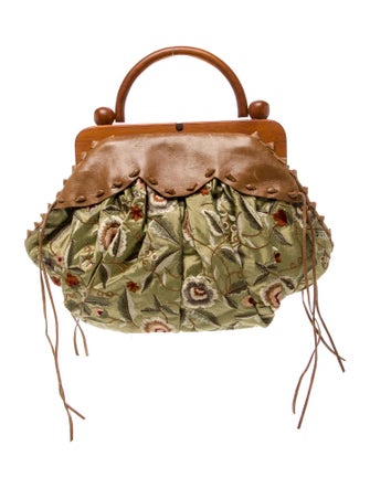 Anthony Luciano Leather Top Handle Bag