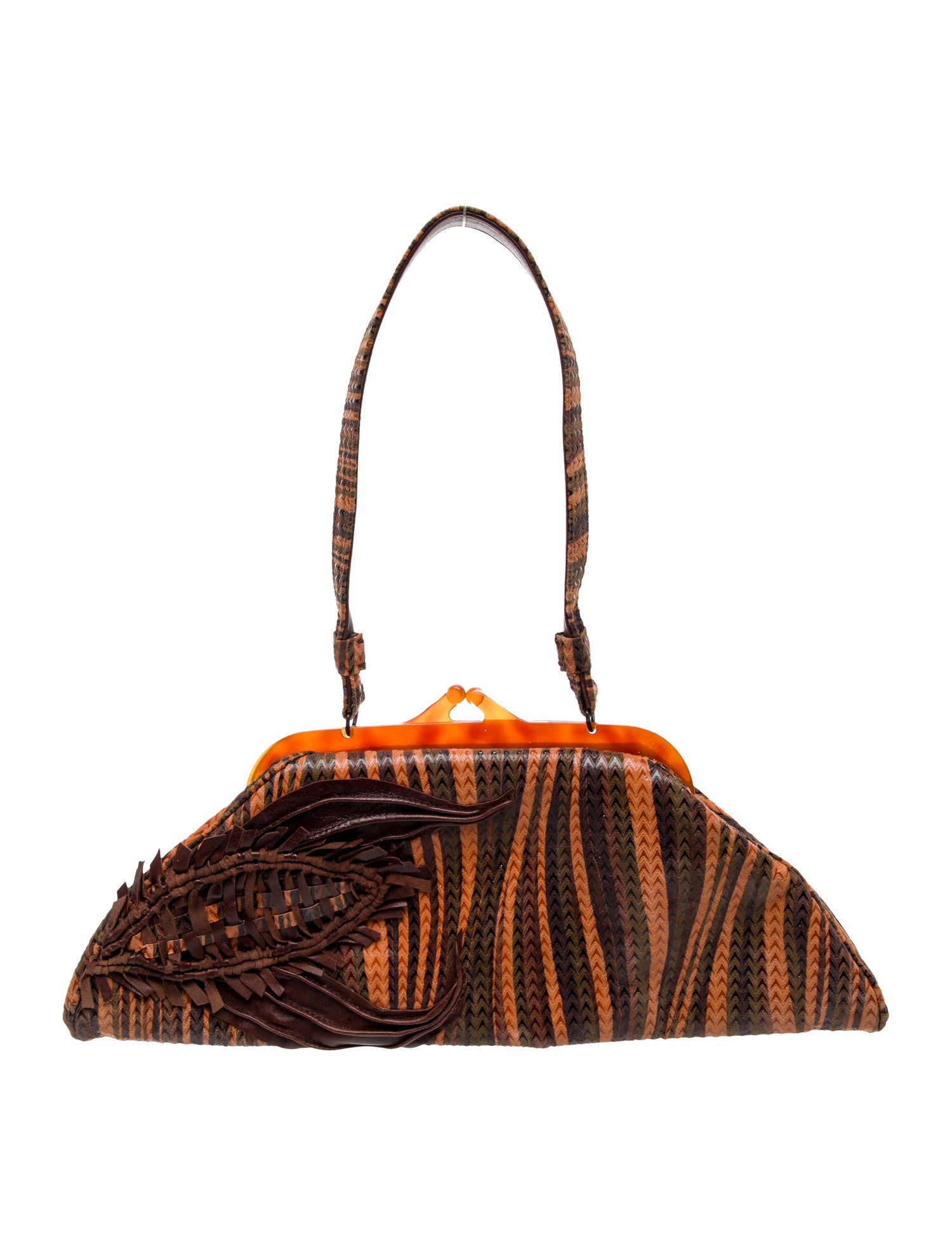 Anthony Luciano Leather Shoulder Bag