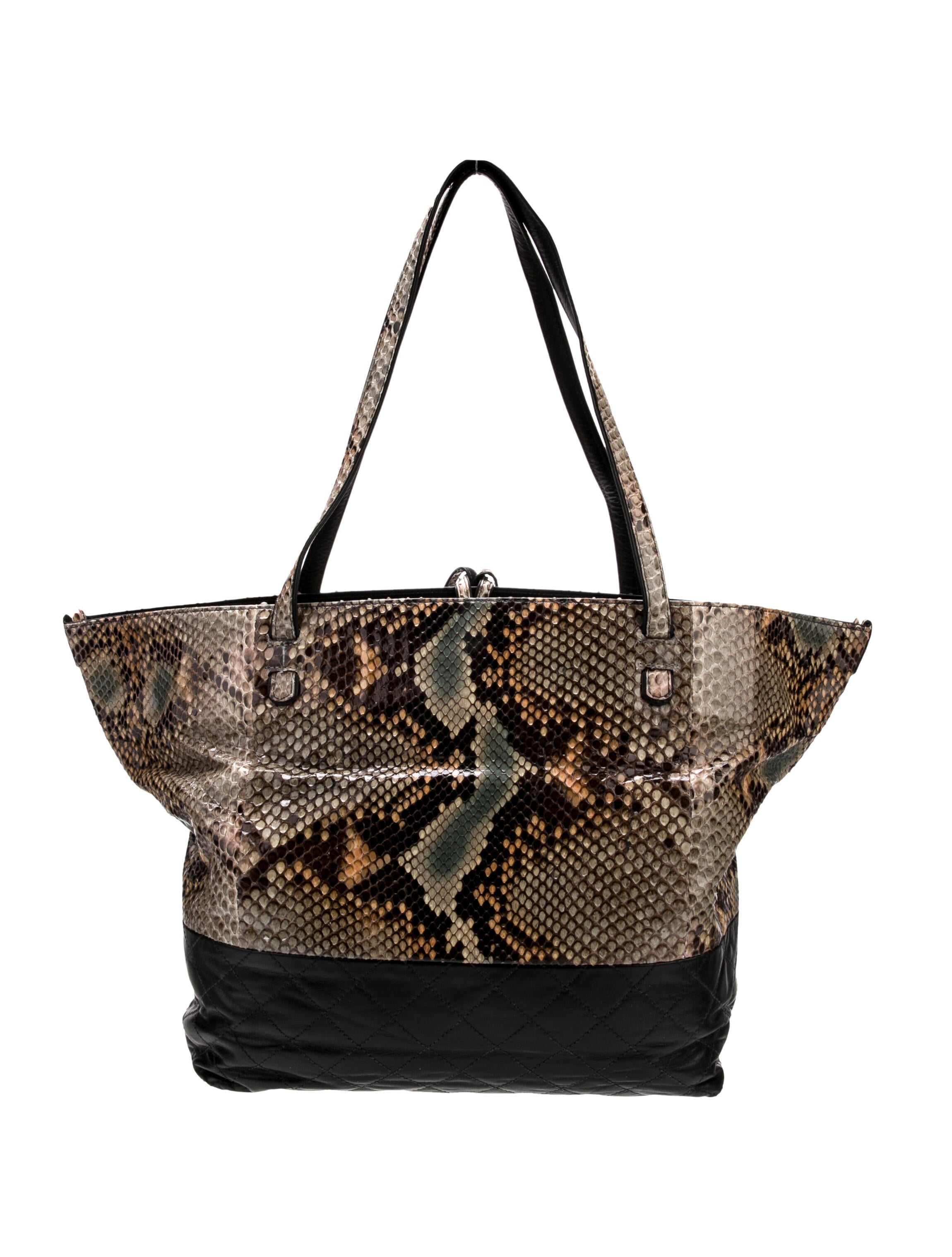 Anthony Luciano Snakeskin Shoulder Bag