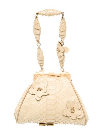 Anthony Luciano Snakeskin Evening Bag
