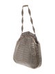 Anthony Luciano Embossed Leather Shoulder Bag