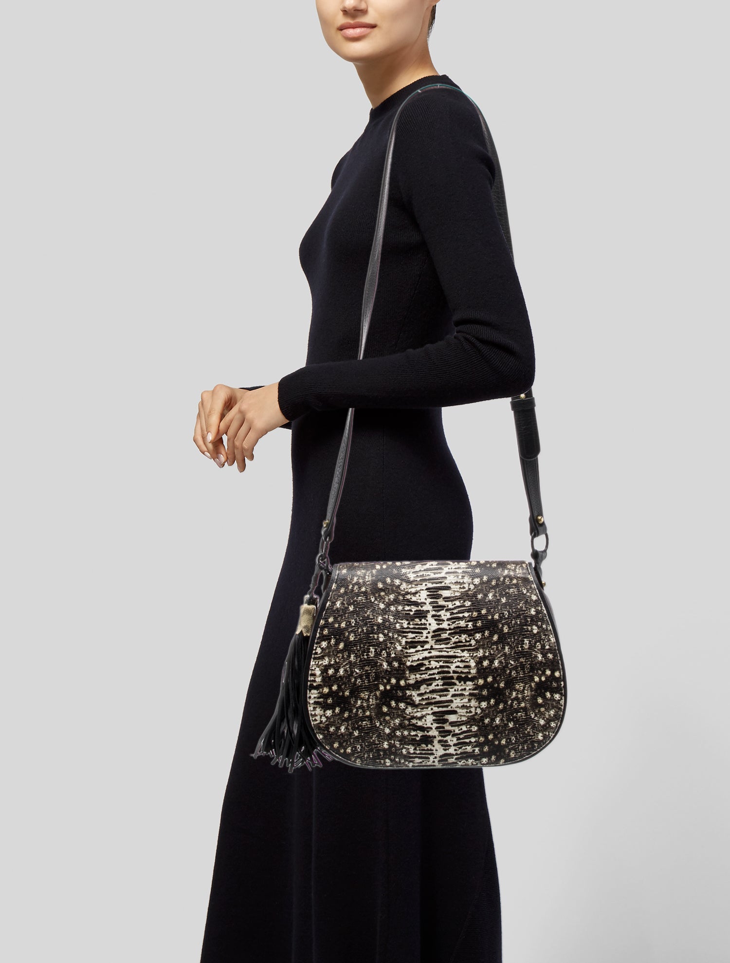 Anthony Luciano Leather Crossbody Bag