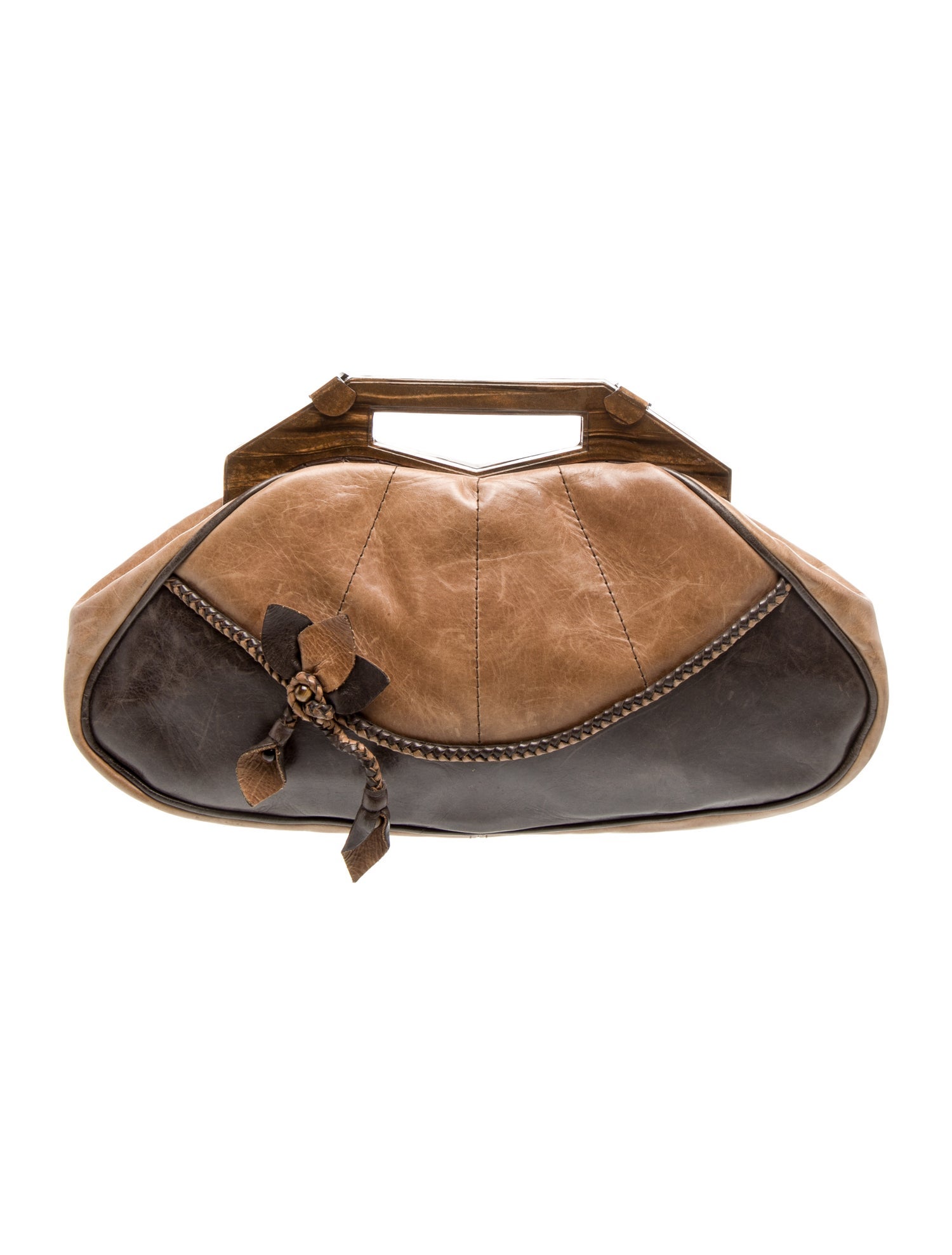 Anthony Luciano Leather Top Handle Bag