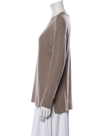 Andrew Marc V-Neck Long Sleeve Top