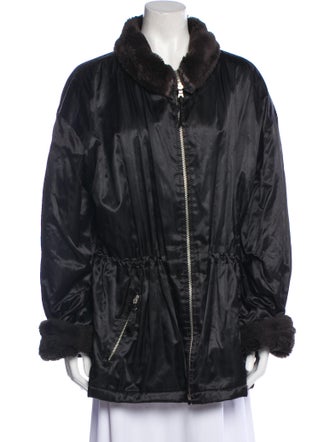 Andrew Marc Coat with Faux Fur