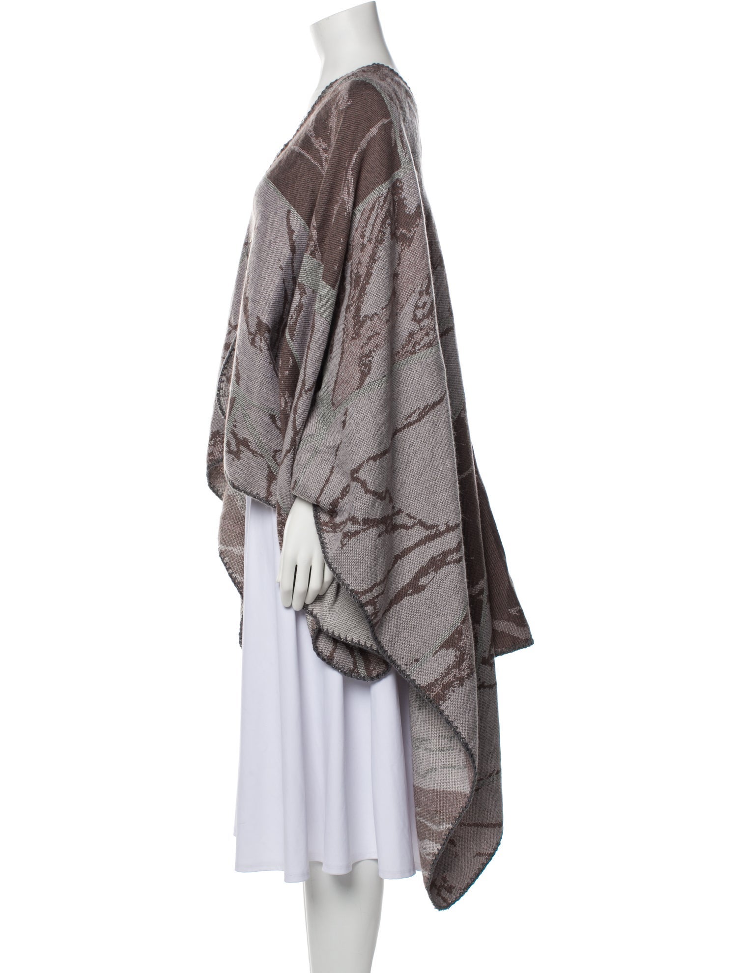 Andrew Marc Printed Cape