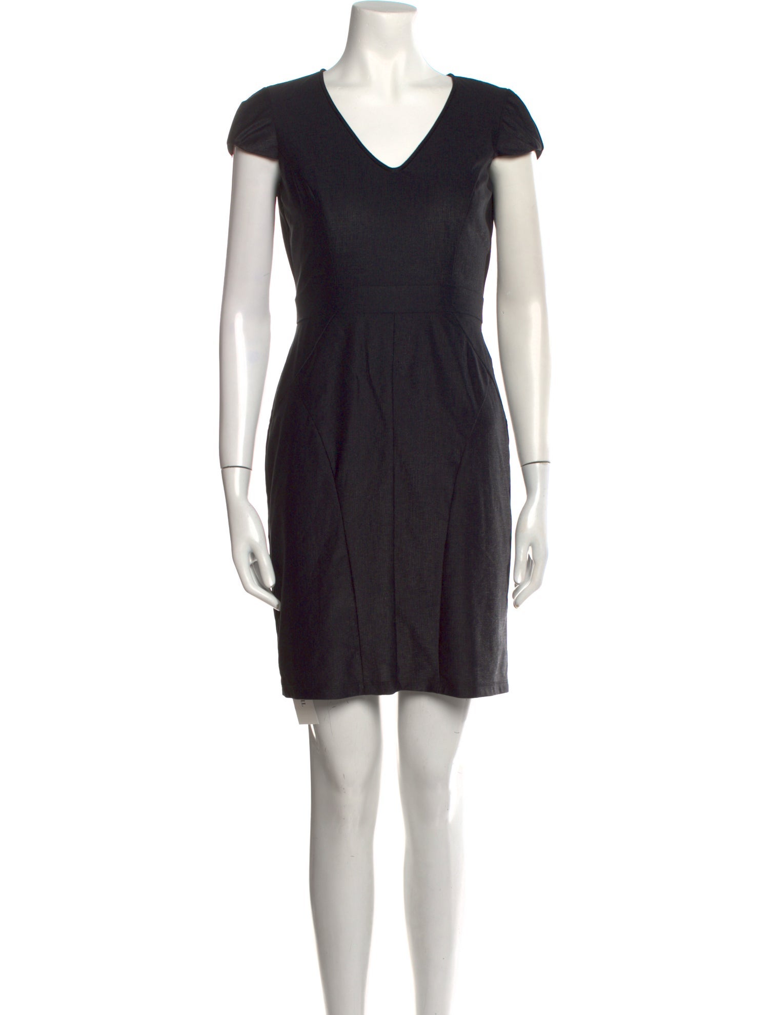 Andrew Marc V-Neck Mini Dress