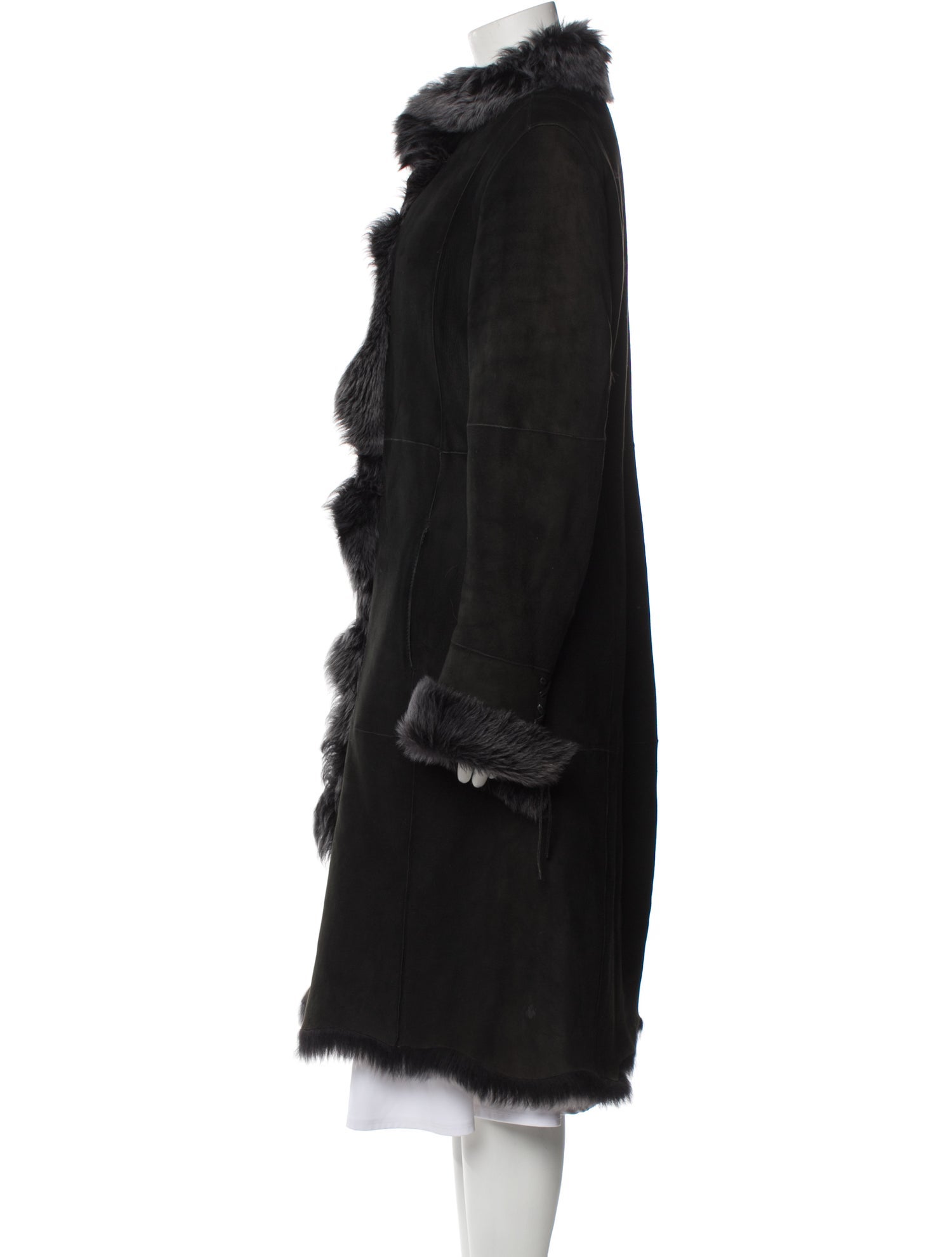Andrew Marc Shearling Fur Coat