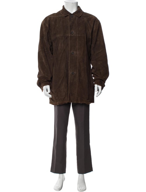 Andrew Marc Leather Parka