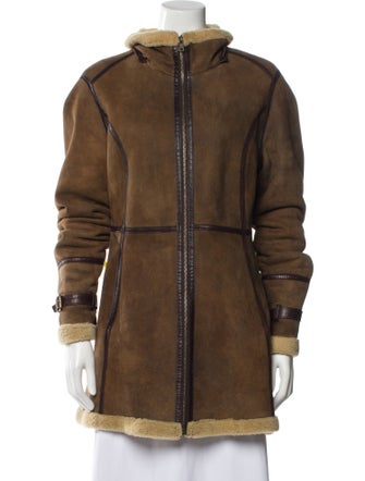 Andrew Marc Shearling Fur Coat