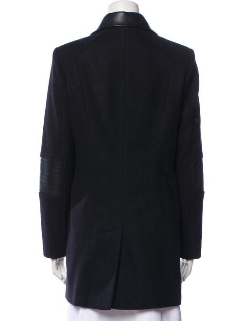 Andrew Marc Wool Floral Print Coat