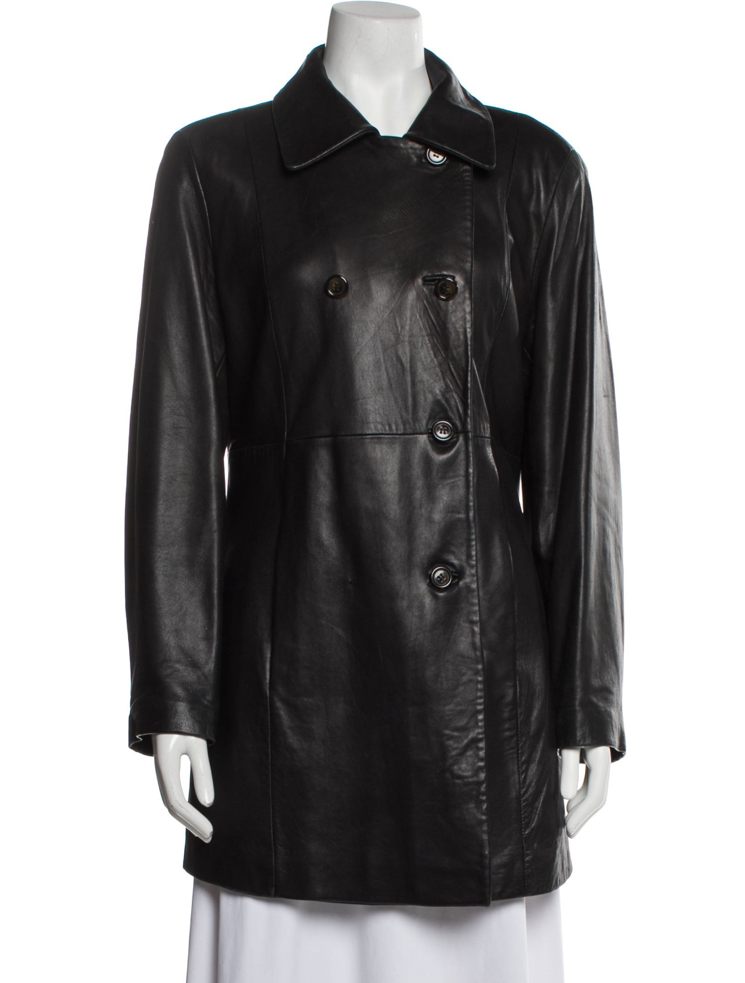Andrew Marc Leather Coat