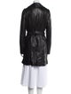 Andrew Marc Leather Trench Coat