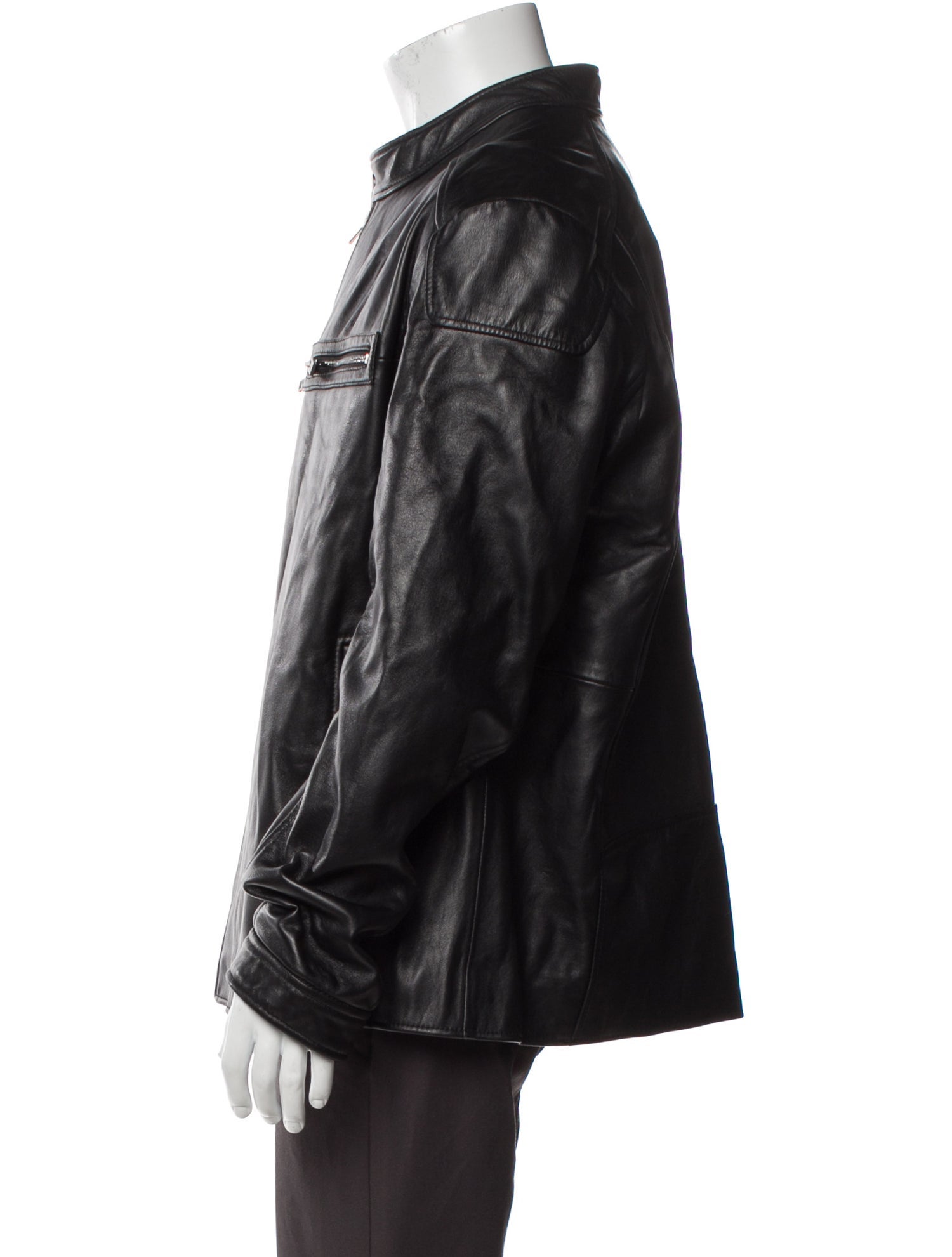 Andrew Marc Leather Moto Jacket