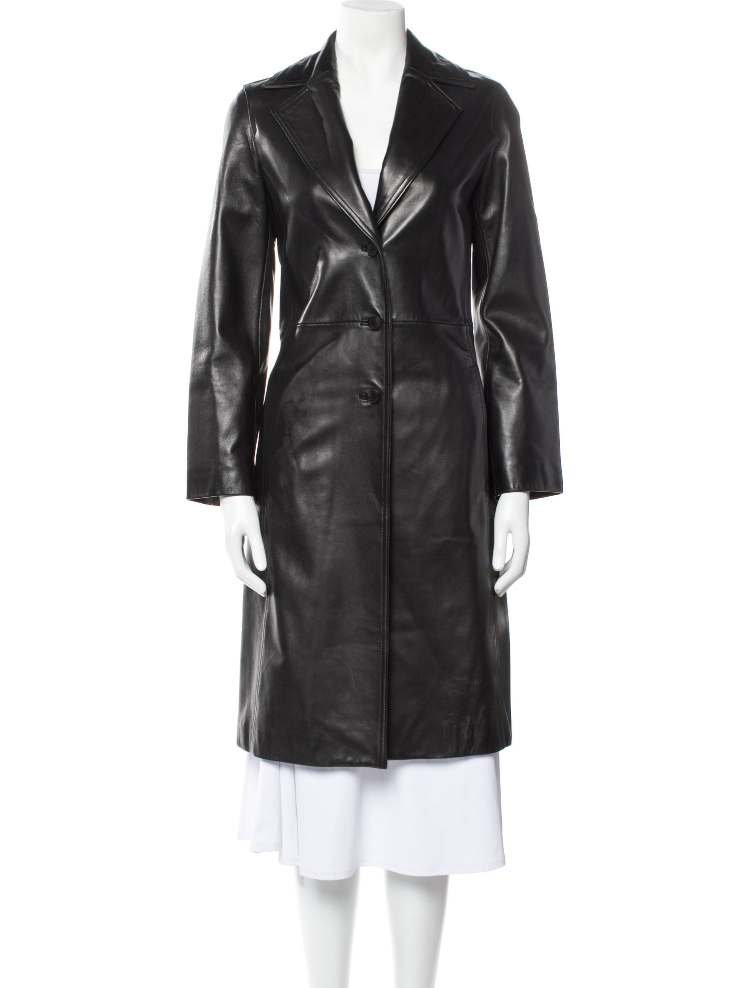 Andrew Marc Leather Coat