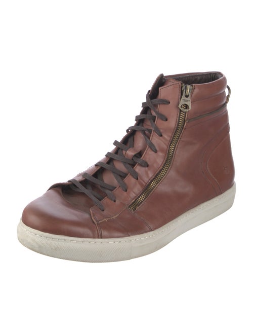 Andrew Marc Leather Sneakers