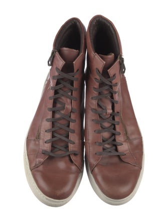 Andrew Marc Leather Sneakers