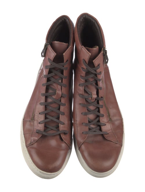 Andrew Marc Leather Sneakers