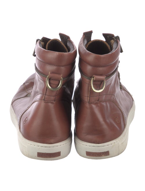 Andrew Marc Leather Sneakers