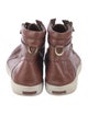 Andrew Marc Leather Sneakers