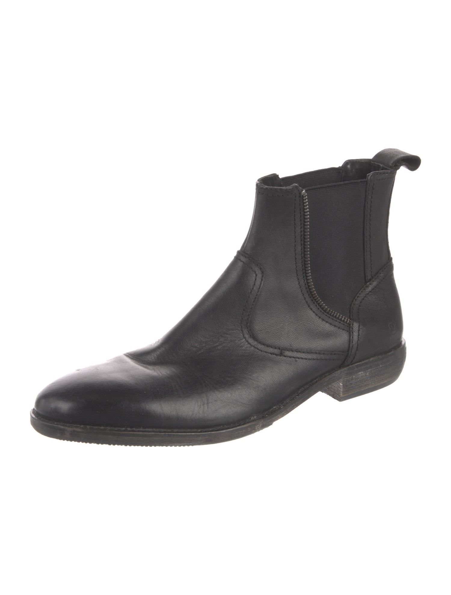 Andrew Marc Leather Chelsea Boots