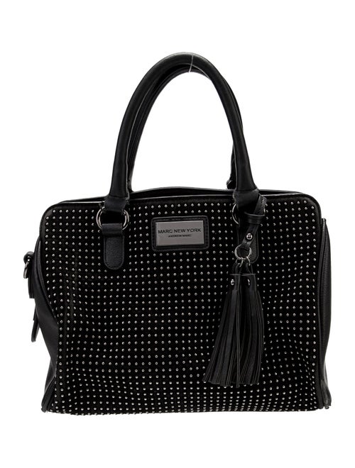 Andrew Marc Leather Top Handle Bag